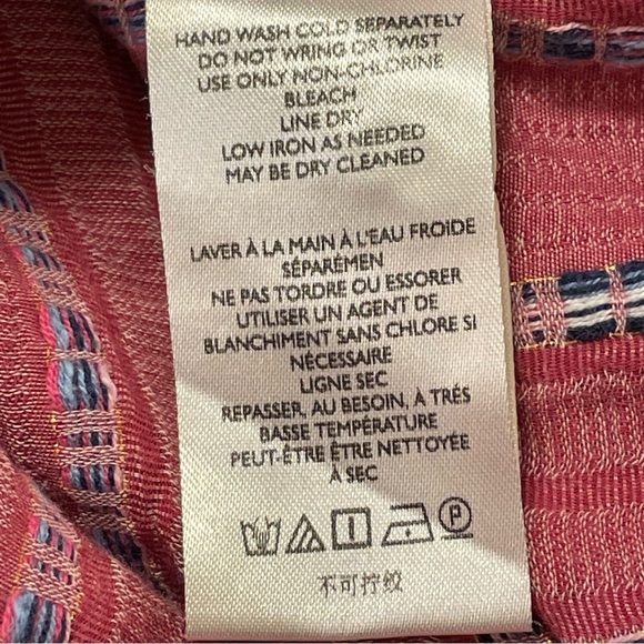 PILCRO by ANTHROPOLOGIE The Bo Boyfriend Embroidered Buttondown Shirt - Picture 10 of 13